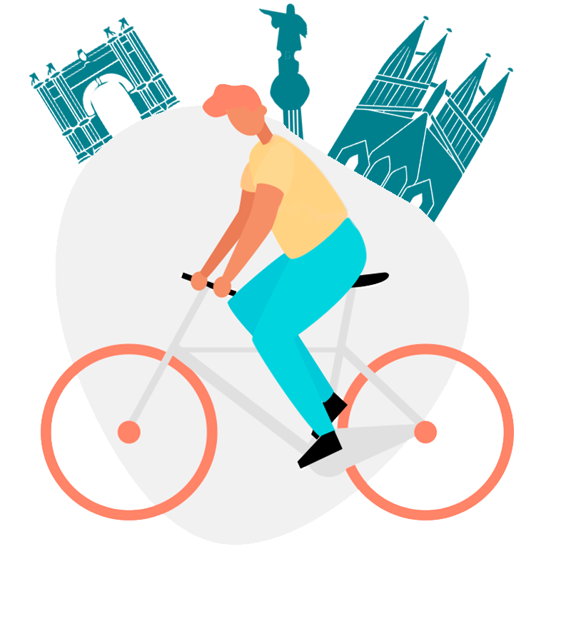 Tour gratuït amb Rent a Bike Barcelona